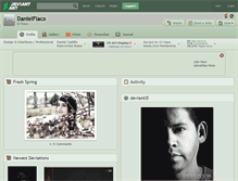 Tablet Screenshot of danielflaco.deviantart.com