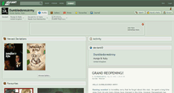 Desktop Screenshot of dumbledoresarmy.deviantart.com