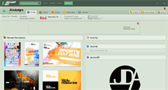Desktop Screenshot of jdadesigns.deviantart.com