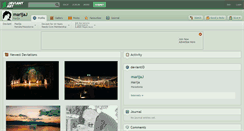 Desktop Screenshot of marijaj.deviantart.com