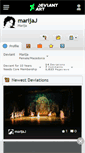 Mobile Screenshot of marijaj.deviantart.com
