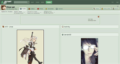 Desktop Screenshot of kisse-san.deviantart.com