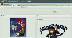 Desktop Screenshot of keroro23.deviantart.com