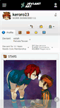 Mobile Screenshot of keroro23.deviantart.com