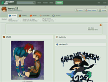Tablet Screenshot of keroro23.deviantart.com