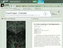 Tablet Screenshot of ajd08.deviantart.com