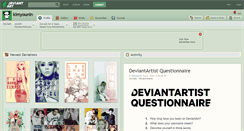 Desktop Screenshot of kimyounin.deviantart.com