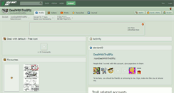 Desktop Screenshot of dealwithtrollplz.deviantart.com