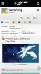 Mobile Screenshot of emberfang.deviantart.com