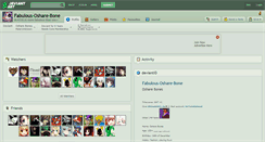 Desktop Screenshot of fabulous-oshare-bone.deviantart.com