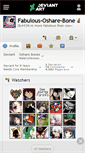 Mobile Screenshot of fabulous-oshare-bone.deviantart.com