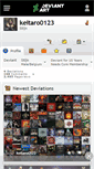 Mobile Screenshot of keitaro0123.deviantart.com