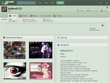 Tablet Screenshot of keitaro0123.deviantart.com