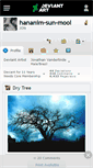 Mobile Screenshot of hananim-sun-mool.deviantart.com