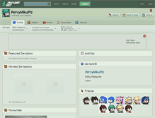 Tablet Screenshot of pervymikuplz.deviantart.com