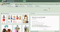 Desktop Screenshot of katie-woodger.deviantart.com