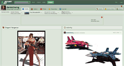 Desktop Screenshot of danielcherng.deviantart.com