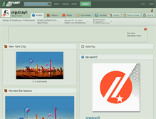 Tablet Screenshot of orgutcayli.deviantart.com