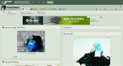 Desktop Screenshot of momonyappy.deviantart.com