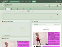 Tablet Screenshot of cousinguido.deviantart.com