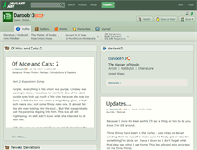 Tablet Screenshot of danoob13.deviantart.com