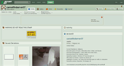 Desktop Screenshot of cannotfindserver07.deviantart.com