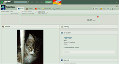 Desktop Screenshot of hippitippi.deviantart.com