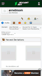 Mobile Screenshot of annebloom.deviantart.com