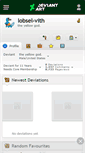 Mobile Screenshot of lobsel-vith.deviantart.com