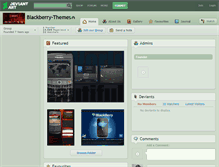 Tablet Screenshot of blackberry-themes.deviantart.com