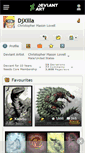 Mobile Screenshot of djxilla.deviantart.com
