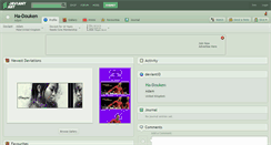 Desktop Screenshot of ha-douken.deviantart.com