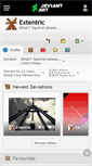 Mobile Screenshot of extentric.deviantart.com
