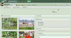 Desktop Screenshot of marioxman.deviantart.com