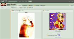 Desktop Screenshot of glitais-latvija.deviantart.com