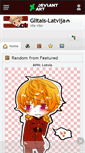 Mobile Screenshot of glitais-latvija.deviantart.com
