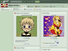 Tablet Screenshot of glitais-latvija.deviantart.com