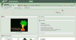 Desktop Screenshot of palmera.deviantart.com