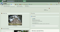 Desktop Screenshot of conijito.deviantart.com