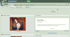 Desktop Screenshot of ansketil.deviantart.com