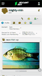 Mobile Screenshot of mighty-min.deviantart.com