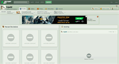 Desktop Screenshot of hqadd.deviantart.com