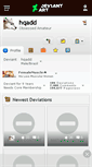 Mobile Screenshot of hqadd.deviantart.com