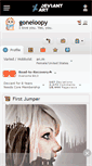 Mobile Screenshot of goneloopy.deviantart.com