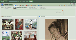 Desktop Screenshot of eveblackwood.deviantart.com