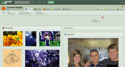Desktop Screenshot of cinereal-heights.deviantart.com
