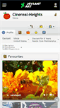 Mobile Screenshot of cinereal-heights.deviantart.com