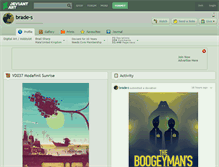 Tablet Screenshot of brade-s.deviantart.com