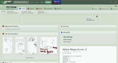 Desktop Screenshot of mini-manga.deviantart.com