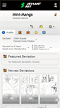 Mobile Screenshot of mini-manga.deviantart.com
